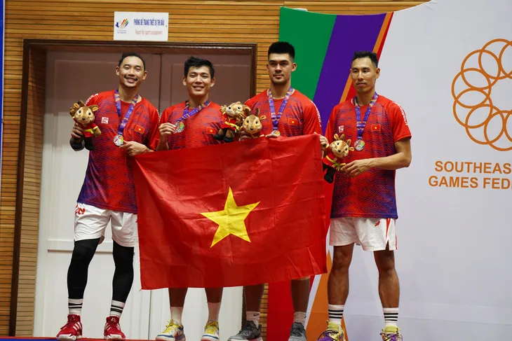 Bóng rổ Việt Nam làm nên lịch sử ở nội dung 3x3 SEA Games 31 - Ảnh 1. Bóng rổ Việt Nam làm nên lịch sử ở nội dung 3x3 SEA Games 31 - Ảnh 1.