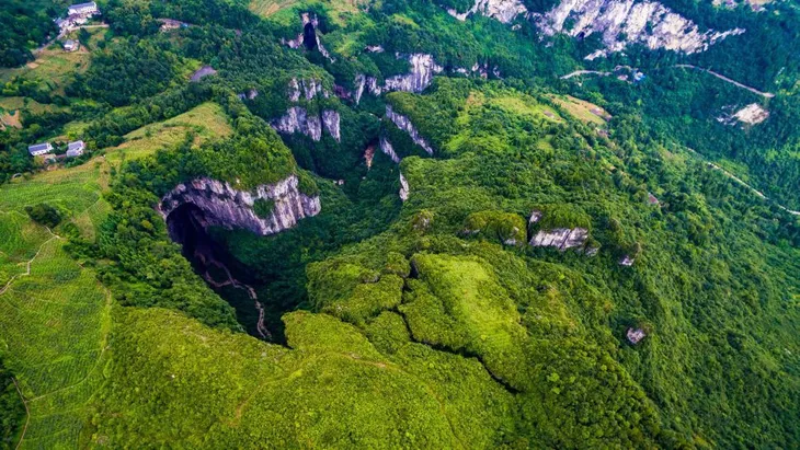 Bất ngờ, phát hiện “khu rừng cổ tích” trong chiếc hố sụt khổng lồ - Ảnh 1. Bất ngờ, phát hiện “khu rừng cổ tích” trong chiếc hố sụt khổng lồ - Ảnh 1.
