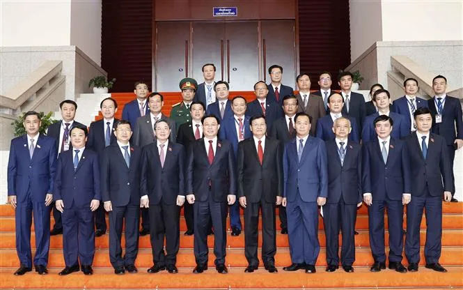 Việt Nam - Lào chia sẻ kinh nghiệm về phát triển kinh tế-xã hội sau đại dịch COVID-19 - Ảnh 4. Việt Nam - Lào chia sẻ kinh nghiệm về phát triển kinh tế-xã hội sau đại dịch COVID-19 - Ảnh 4.