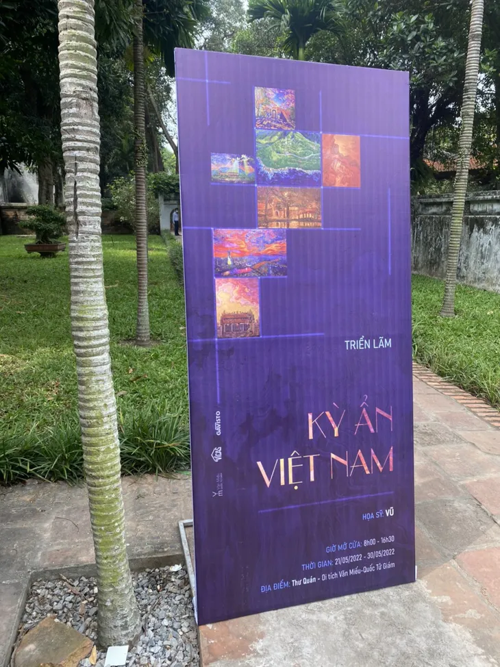 Triển lãm tranh “Kỳ ẩn Việt Nam”: Khi di sản ẩn mình trong từng nét vẽ - Ảnh 2.