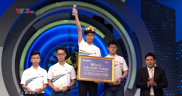 Đường lên đỉnh Olympia 22: Liều ăn nhiều nam sinh Hà Nội xuất sắc ghi danh vào cuộc thi quý - Ảnh 1. Đường lên đỉnh Olympia 22: Liều ăn nhiều nam sinh Hà Nội xuất sắc ghi danh vào cuộc thi quý - Ảnh 1.
