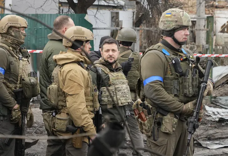 Tổng thống Ukraine đề cập khả năng đối thoại chấm dứt xung đột - Ảnh 1. Tổng thống Ukraine đề cập khả năng đối thoại chấm dứt xung đột - Ảnh 1.