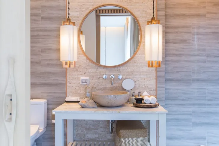 Yếu tố tạo nên sự khác biệt khi thiết kế phòng tắm - Ảnh 1. Yếu tố tạo nên sự khác biệt khi thiết kế phòng tắm - Ảnh 1.