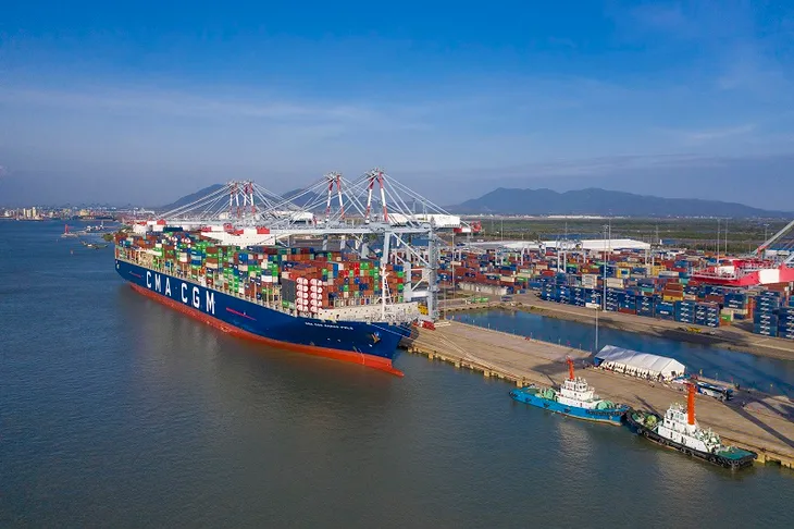 Cảng Cái Mép lọt top 11 cảng container hiệu quả nhất thế giới - Ảnh 1. Cảng Cái Mép lọt top 11 cảng container hiệu quả nhất thế giới - Ảnh 1.