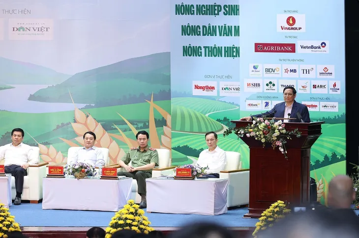 Thủ tướng Phạm Minh Chính đối thoại với nông dân cả nước - Ảnh 1. Thủ tướng Phạm Minh Chính đối thoại với nông dân cả nước - Ảnh 1.