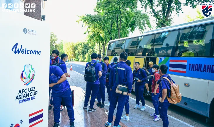 U23 Thái Lan gặp trục trặc trước trận đấu với U23 Việt Nam - Ảnh 2. U23 Thái Lan gặp trục trặc trước trận đấu với U23 Việt Nam - Ảnh 2.