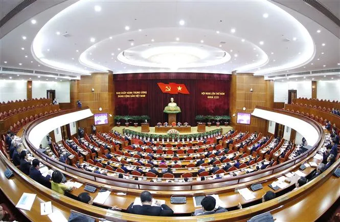 Toàn văn bài Phát biểu của Tổng Bí thư Nguyễn Phú Trọng khai mạc Hội nghị lần thứ 5 Ban Chấp hành TW Đảng khóa XIII - Ảnh 1. Toàn văn bài Phát biểu của Tổng Bí thư Nguyễn Phú Trọng khai mạc Hội nghị lần thứ 5 Ban Chấp hành TW Đảng khóa XIII - Ảnh 1.