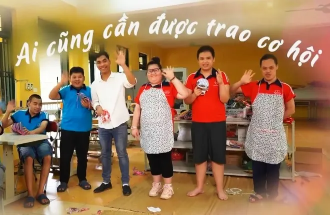 Xưởng may của trẻ khuyết tật - Ảnh 2. Xưởng may của trẻ khuyết tật - Ảnh 2.