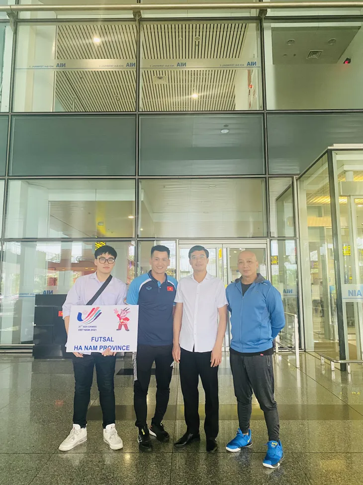 Thêm 4 đội Futsal nam nữ đã có mặt tại Hà Nam dự SEA Games 31 - Ảnh 8. Thêm 4 đội Futsal nam nữ đã có mặt tại Hà Nam dự SEA Games 31 - Ảnh 8.