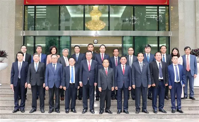 Việt Nam - Lào đẩy mạnh hợp tác phòng, chống tham nhũng, tiêu cực - Ảnh 1. Việt Nam - Lào đẩy mạnh hợp tác phòng, chống tham nhũng, tiêu cực - Ảnh 1.