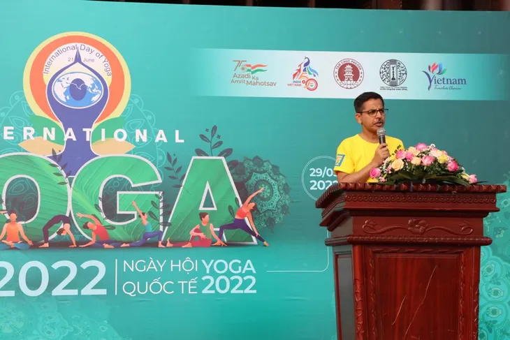 Ngày Quốc tế Yoga lần thứ 8 sẽ diễn ra trên 23 tỉnh thành Việt Nam - Ảnh 1. Ngày Quốc tế Yoga lần thứ 8 sẽ diễn ra trên 23 tỉnh thành Việt Nam - Ảnh 1.