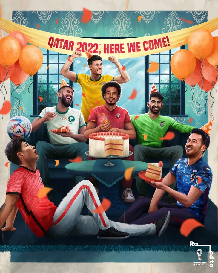 Thắng kịch tính trên loạt luân lưu, Australia giành vé dự World Cup 2022 - Ảnh 3. Thắng kịch tính trên loạt luân lưu, Australia giành vé dự World Cup 2022 - Ảnh 3.