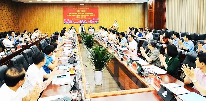 Thực hiện đồng bộ công tác tổ chức xây dựng Đảng - Ảnh 1. Thực hiện đồng bộ công tác tổ chức xây dựng Đảng - Ảnh 1.