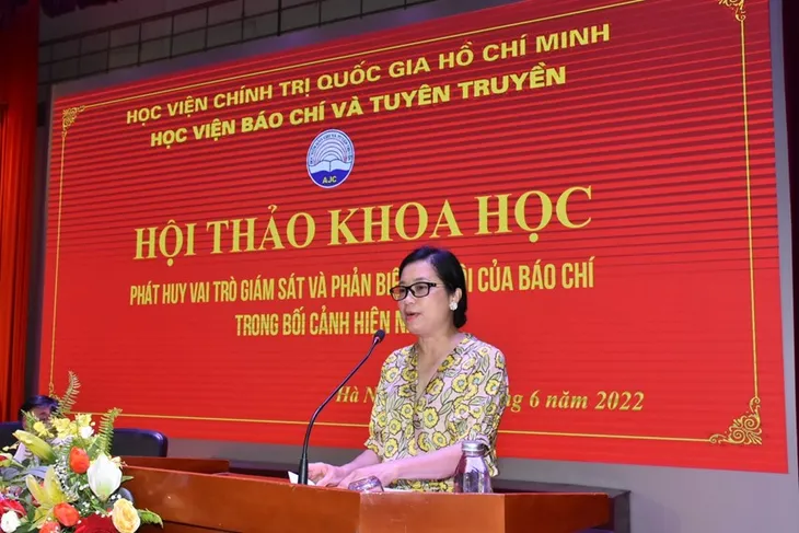 Phát huy vai trò giám sát và phản biện xã hội của báo chí - Ảnh 1. Phát huy vai trò giám sát và phản biện xã hội của báo chí - Ảnh 1.