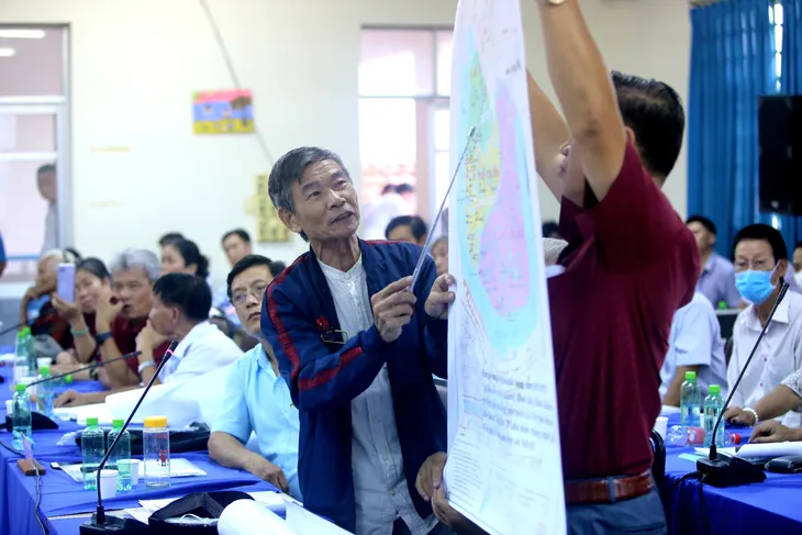 Thanh tra Chính phủ đối thoại với người dân Thủ Thiêm - Ảnh 1. Thanh tra Chính phủ đối thoại với người dân Thủ Thiêm - Ảnh 1.