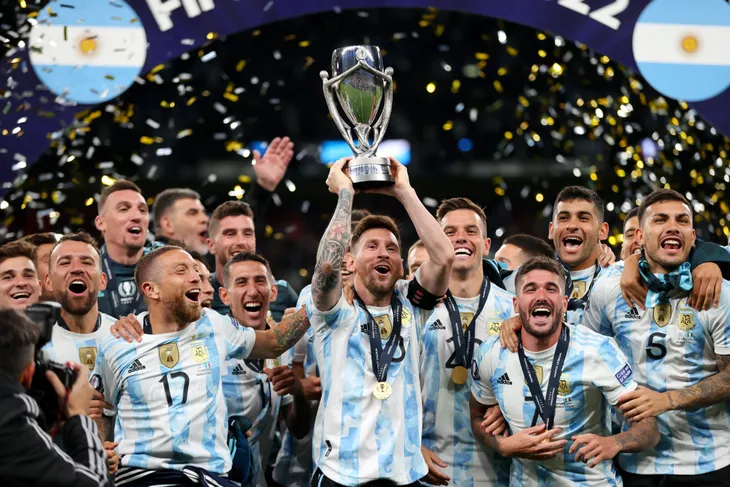 Messi lập cú đúp kiến tạo, Argentina thắng dễ Italia để giành Siêu cúp liên lục địa - Ảnh 3. Messi lập cú đúp kiến tạo, Argentina thắng dễ Italia để giành Siêu cúp liên lục địa - Ảnh 3.