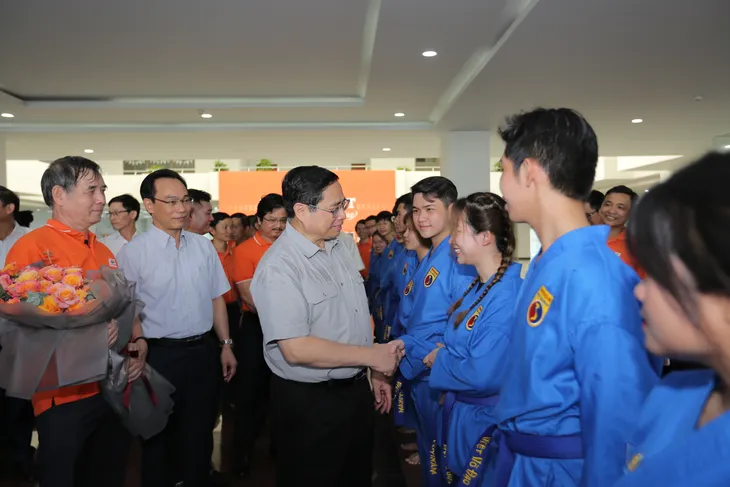 Thủ tướng Chính phủ thăm khu đô thị FPT City tại Đà Nẵng - Ảnh 5. Thủ tướng Chính phủ thăm khu đô thị FPT City tại Đà Nẵng - Ảnh 5.