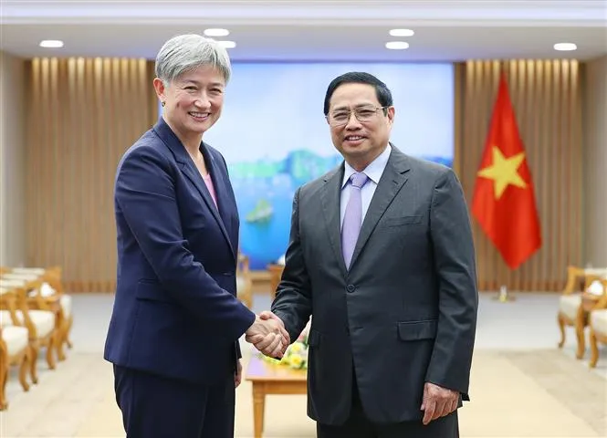 Phấn đấu nâng kim ngạch thương mại Việt Nam - Australia lên 15 tỷ USD vào năm 2025 - Ảnh 1. Phấn đấu nâng kim ngạch thương mại Việt Nam - Australia lên 15 tỷ USD vào năm 2025 - Ảnh 1.
