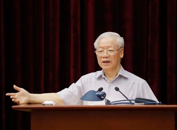 Toàn văn phát biểu của Tổng Bí thư tại Hội nghị tổng kết 10 năm công tác phòng chống tham nhũng, tiêu cực - Ảnh 2. Toàn văn phát biểu của Tổng Bí thư tại Hội nghị tổng kết 10 năm công tác phòng chống tham nhũng, tiêu cực - Ảnh 2.