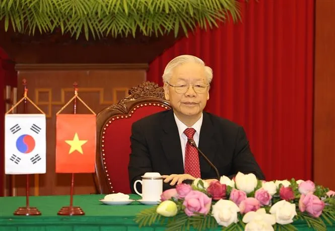 Hàn Quốc mong muốn tiếp tục là đối tác tin cậy trong giai đoạn phát triển mới của Việt Nam - Ảnh 1. Hàn Quốc mong muốn tiếp tục là đối tác tin cậy trong giai đoạn phát triển mới của Việt Nam - Ảnh 1.