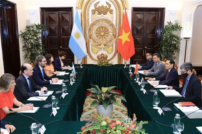 Củng cố, mở rộng quan hệ hợp tác Việt Nam - Argentina trên bình diện song phương và đa phương - Ảnh 1. Củng cố, mở rộng quan hệ hợp tác Việt Nam - Argentina trên bình diện song phương và đa phương - Ảnh 1.