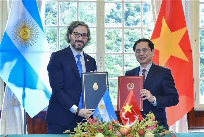 Củng cố, mở rộng quan hệ hợp tác Việt Nam - Argentina trên bình diện song phương và đa phương - Ảnh 2. Củng cố, mở rộng quan hệ hợp tác Việt Nam - Argentina trên bình diện song phương và đa phương - Ảnh 2.