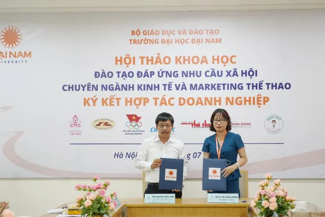 Đại Học Đại Nam đào tạo chuyên ngành Kinh tế và Marketing thể thao - Ảnh 4. Đại Học Đại Nam đào tạo chuyên ngành Kinh tế và Marketing thể thao - Ảnh 4.