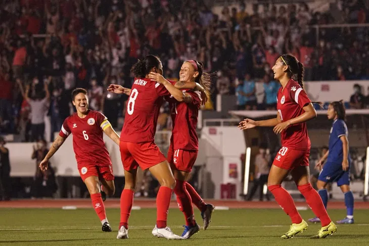 Thắng cách biệt Thái Lan, Philippines vô địch AFF Cup nữ - Ảnh 1. Thắng cách biệt Thái Lan, Philippines vô địch AFF Cup nữ - Ảnh 1.