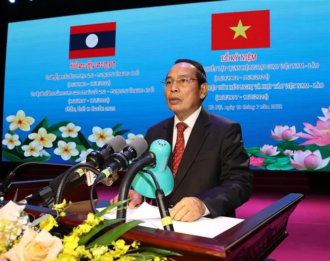 Việt Nam và Lào không chỉ là hai nước láng giềng, mà là hai nước anh em, đồng chí - Ảnh 4. Việt Nam và Lào không chỉ là hai nước láng giềng, mà là hai nước anh em, đồng chí - Ảnh 4.