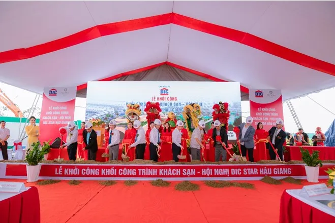 Tập đoàn DIC khởi công khách sạn DIC Star Hậu Giang - Ảnh 4. Tập đoàn DIC khởi công khách sạn DIC Star Hậu Giang - Ảnh 4.
