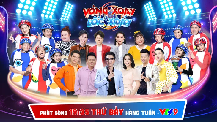 Gameshow mới Vòng Xoay Lốc Xoáy: Hàng loạt nghệ sĩ Việt bị “xây xẩm mặt mày” - Ảnh 1. Gameshow mới Vòng Xoay Lốc Xoáy: Hàng loạt nghệ sĩ Việt bị “xây xẩm mặt mày” - Ảnh 1.