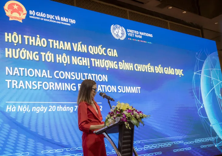 Việt Nam tổ chức Hội nghị Tham vấn Quốc gia về Chuyển đổi Giáo dục - Ảnh 4. Việt Nam tổ chức Hội nghị Tham vấn Quốc gia về Chuyển đổi Giáo dục - Ảnh 4.