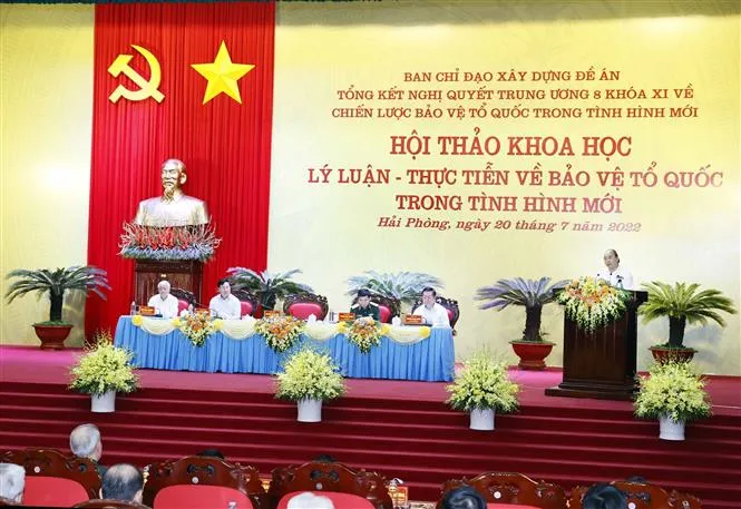 Dựng nước đi đôi với giữ nước là kết tinh những kinh nghiệm quý báu hàng nghìn năm của dân tộc - Ảnh 2. Dựng nước đi đôi với giữ nước là kết tinh những kinh nghiệm quý báu hàng nghìn năm của dân tộc - Ảnh 2.