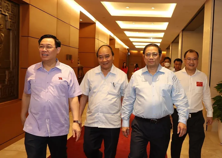 Hội nghị toàn quốc nghiên cứu, học tập, quán triệt Nghị quyết Trung ương 5 khóa XIII - Ảnh 1.