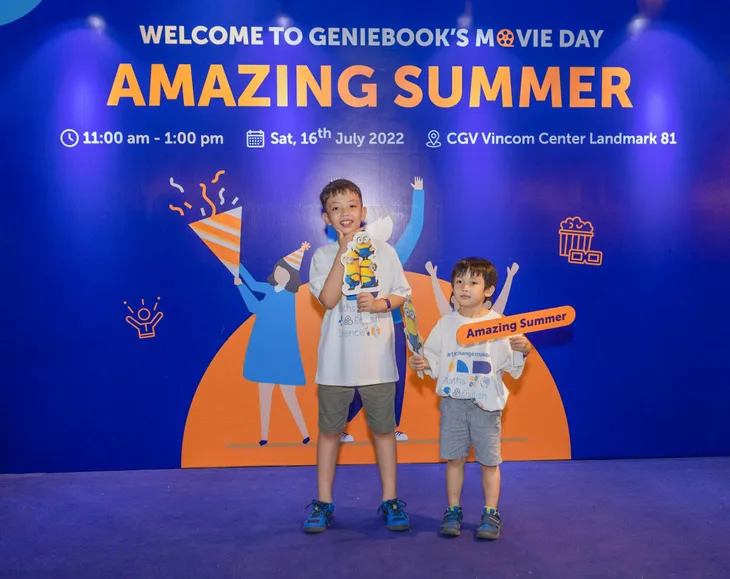 Học viên Geniebook tưng bừng tham gia ngày hội Movie Day - Amazing Summer - Ảnh 1. Học viên Geniebook tưng bừng tham gia ngày hội Movie Day - Amazing Summer - Ảnh 1.
