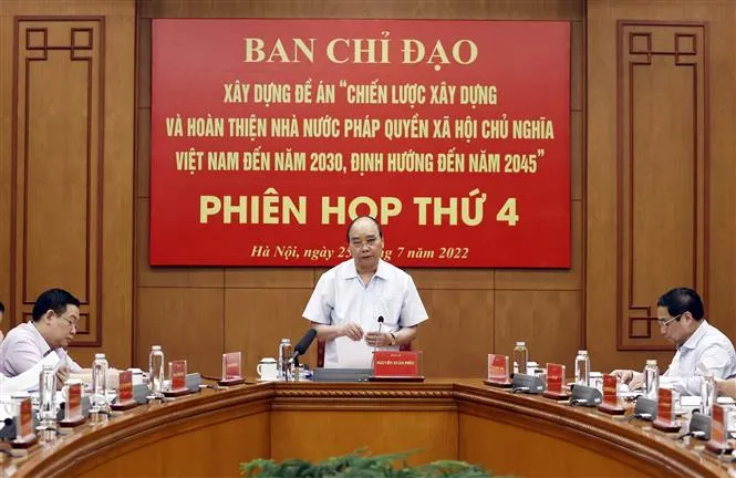 Chủ quyền nhân dân là giá trị, đặc trưng cốt lõi của Nhà nước pháp quyền XHCN Việt Nam - Ảnh 1. Chủ quyền nhân dân là giá trị, đặc trưng cốt lõi của Nhà nước pháp quyền XHCN Việt Nam - Ảnh 1.