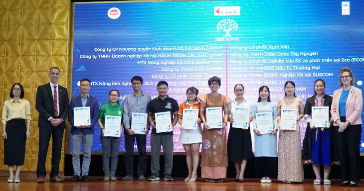 Công bố DN tạo tác động xã hội ứng phó COVID-19 nhận hỗ trợ tài chính và kỹ thuật - Ảnh 7. Công bố DN tạo tác động xã hội ứng phó COVID-19 nhận hỗ trợ tài chính và kỹ thuật - Ảnh 7.