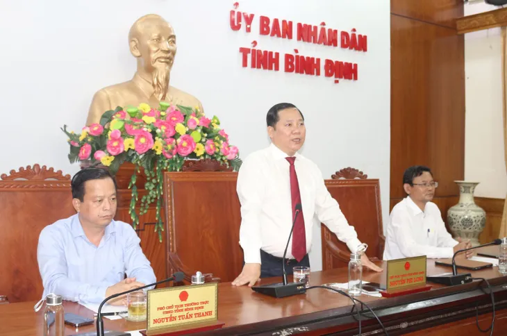 Ông Nguyễn Tuấn Thanh phụ trách, điều hành UBND tỉnh Bình Định - Ảnh 1. Ông Nguyễn Tuấn Thanh phụ trách, điều hành UBND tỉnh Bình Định - Ảnh 1.