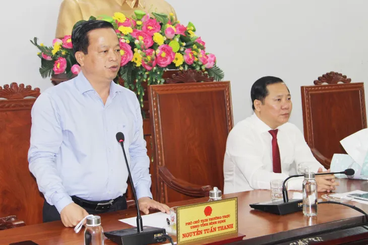 Ông Nguyễn Tuấn Thanh phụ trách, điều hành UBND tỉnh Bình Định - Ảnh 2. Ông Nguyễn Tuấn Thanh phụ trách, điều hành UBND tỉnh Bình Định - Ảnh 2.