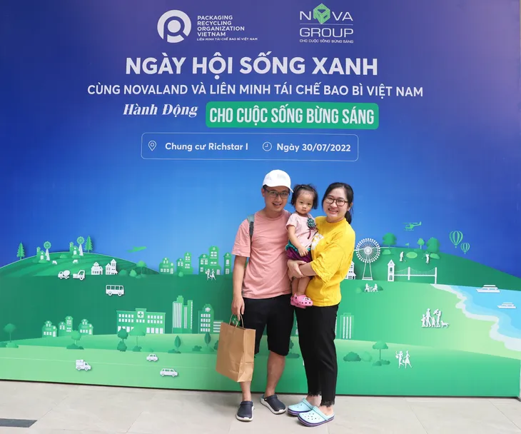 NovaGroup tiếp nối chương trình phân loại và thu gom rác thải tái chế tại nguồn - Ảnh 8. NovaGroup tiếp nối chương trình phân loại và thu gom rác thải tái chế tại nguồn - Ảnh 8.