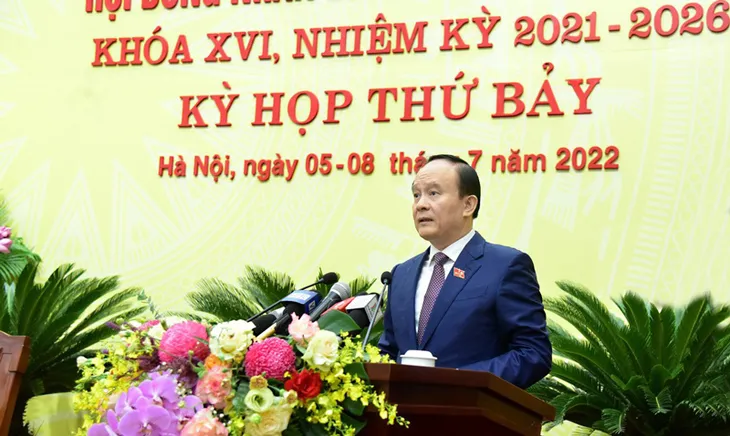 Khai mạc kỳ họp thứ bảy, HĐND thành phố Hà Nội khóa XVI - Ảnh 3. Khai mạc kỳ họp thứ bảy, HĐND thành phố Hà Nội khóa XVI - Ảnh 3.