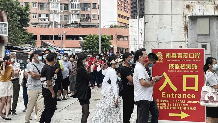 Macau (Trung Quốc) phong tỏa khách sạn Lisboa nổi tiếng sau khi phát hiện ca mắc COVID-19 - Ảnh 1. Macau (Trung Quốc) phong tỏa khách sạn Lisboa nổi tiếng sau khi phát hiện ca mắc COVID-19 - Ảnh 1.