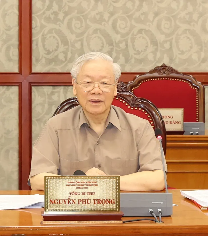 Bộ Chính trị, Ban Bí thư yêu cầu đẩy nhanh điều tra, xét xử vụ Việt Á, FLC... - Ảnh 1. Bộ Chính trị, Ban Bí thư yêu cầu đẩy nhanh điều tra, xét xử vụ Việt Á, FLC... - Ảnh 1.