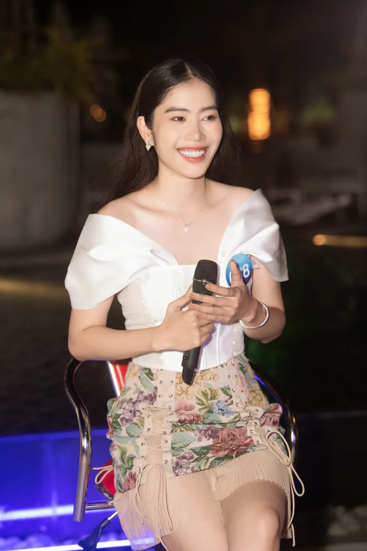 Nam Em trải lòng về dại khờ, sai lầm quá khứ tại Miss World Vietnam 2022 - Ảnh 4. Nam Em trải lòng về dại khờ, sai lầm quá khứ tại Miss World Vietnam 2022 - Ảnh 4.
