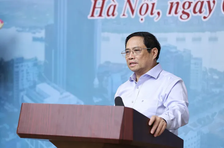 Thủ tướng Phạm Minh Chính chủ trì Hội nghị thúc đẩy phát triển nhà ở xã hội - Ảnh 1. Thủ tướng Phạm Minh Chính chủ trì Hội nghị thúc đẩy phát triển nhà ở xã hội - Ảnh 1.