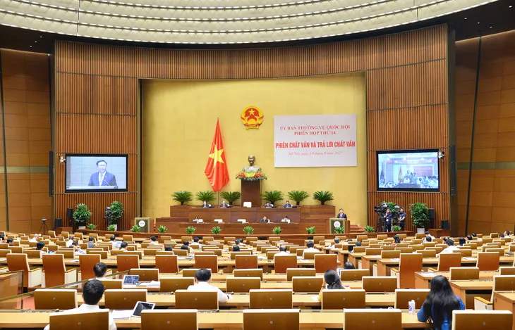 Phiên chất vấn sát thực tế, thiết thực, tâm huyết, thẳng thắn và trách nhiệm cao - Ảnh 1. Phiên chất vấn sát thực tế, thiết thực, tâm huyết, thẳng thắn và trách nhiệm cao - Ảnh 1.