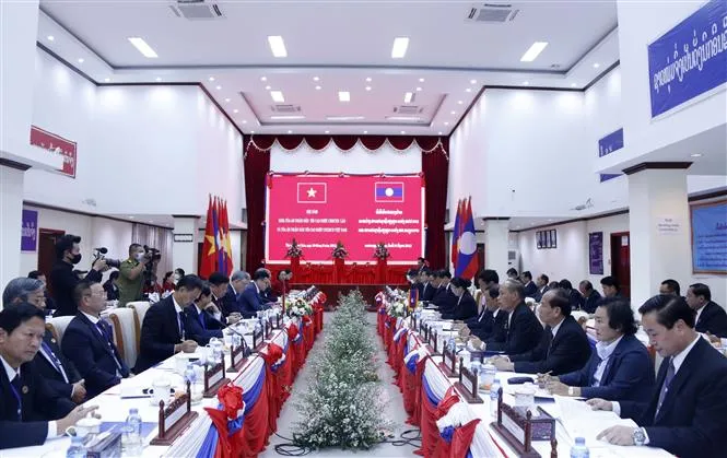 Lào - Việt Nam - Campuchia hợp tác phòng chống tội phạm xuyên biên giới - Ảnh 3. Lào - Việt Nam - Campuchia hợp tác phòng chống tội phạm xuyên biên giới - Ảnh 3.