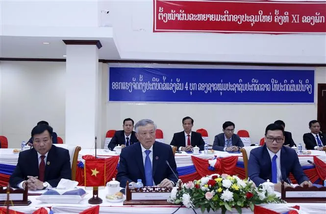 Lào - Việt Nam - Campuchia hợp tác phòng chống tội phạm xuyên biên giới - Ảnh 2. Lào - Việt Nam - Campuchia hợp tác phòng chống tội phạm xuyên biên giới - Ảnh 2.