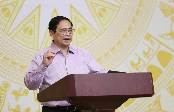 Thủ tướng chủ trì Hội nghị với doanh nghiệp - Ảnh 1. Thủ tướng chủ trì Hội nghị với doanh nghiệp - Ảnh 1.