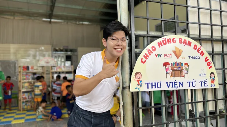Chuyến xe tử tế mang Thư viện tử tế đến với các em nhỏ của mái ấm Giuse - Ảnh 1. Chuyến xe tử tế mang Thư viện tử tế đến với các em nhỏ của mái ấm Giuse - Ảnh 1.